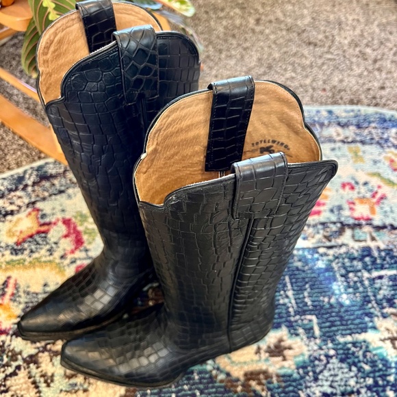 Idyllwind (fueled by Miranda Lambert) Strut Black Western Boots - Snip Toe - Picture 10 of 13